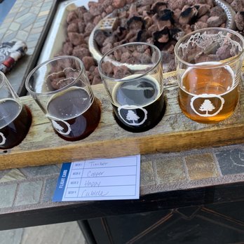 Three Twenty Brewing - Beer flight! - Breweries Near Me - Pine City, Minnesota