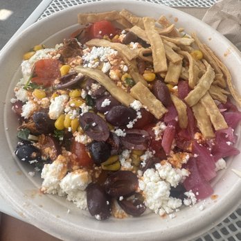 CAVA - Custom Greens + Grains Bowl - harissa chicken and dressing! Yum! - Mediterranean Near Me - Cottleville, Missouri CAVA - Custom Greens + Grains Bowl - harissa chicken and dressing! Yum! - Mediterranean Near Me - Cottleville, Missouri