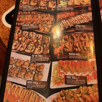 Cowboy Sushi Roll - Menu - Sushi Bars Near Me - Bullhead City, Arizona Cowboy Sushi Roll - Menu - Sushi Bars Near Me - Bullhead City, Arizona