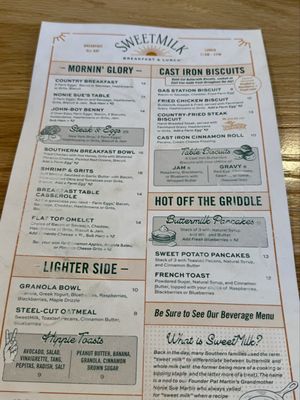 Menu photo 1 Sweetmilk Bowling Green, KY
