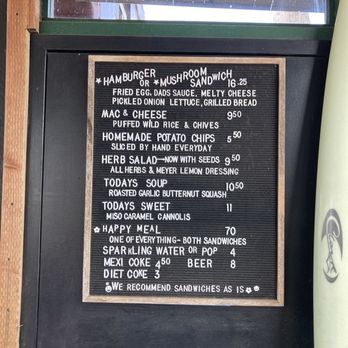 Dad's Luncheonette - Menu - New American Near Me - Half Moon Bay, California Dad's Luncheonette - Menu - New American Near Me - Half Moon Bay, California