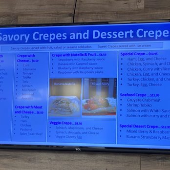 Osumo Poke - savory crepes and desert crepes - Japanese Near Me - Fremont, California Osumo Poke - savory crepes and desert crepes - Japanese Near Me - Fremont, California