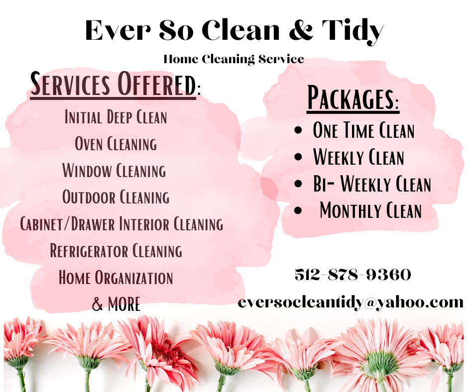 EVER SO CLEAN & TIDY Home Cleaning New Braunfels, TX Phone Number Yelp