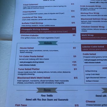 Sand House Kitchen - menu - New American Near Me - Ocean City, New Jersey Sand House Kitchen - menu - New American Near Me - Ocean City, New Jersey