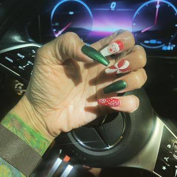 Polish Nail Spa - Steven - best nail tech in the OC! Gel X with Christmas designs (Steve's picks!) Super CUTE! - Nail Salons Near Me - Lake Forest, California Polish Nail Spa - Steven - best nail tech in the OC! Gel X with Christmas designs (Steve's picks!) Super CUTE! - Nail Salons Near Me - Lake Forest, California