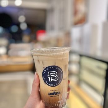 Paris Baguette - Maple Oat Milk Latte - Coffee & Tea Near Me - Garden Grove, California