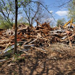 Wannco Services - Complete demolition of a home in Glen Rose, TX to clear land for the school district.