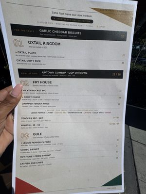 Menu photo 7 Louisiana Purchase San Diego, CA