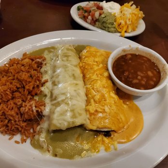 Uncle Julio's - Combination Enchiladas, 1 beef 1 chicken - Tex-Mex Near Me - Frontenac, Missouri Uncle Julio's - Combination Enchiladas, 1 beef 1 chicken - Tex-Mex Near Me - Frontenac, Missouri