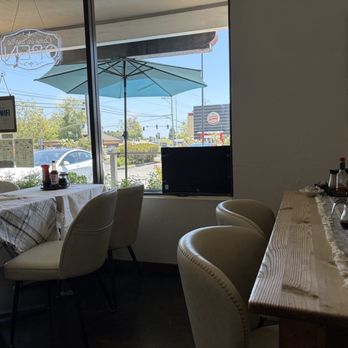 Blue Lava Cafe - An inside view , across from Burger King - Cafes Near Me - Capitola, California