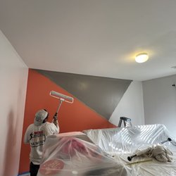 W&C Brothers Painters - 1 room with an accent wall design