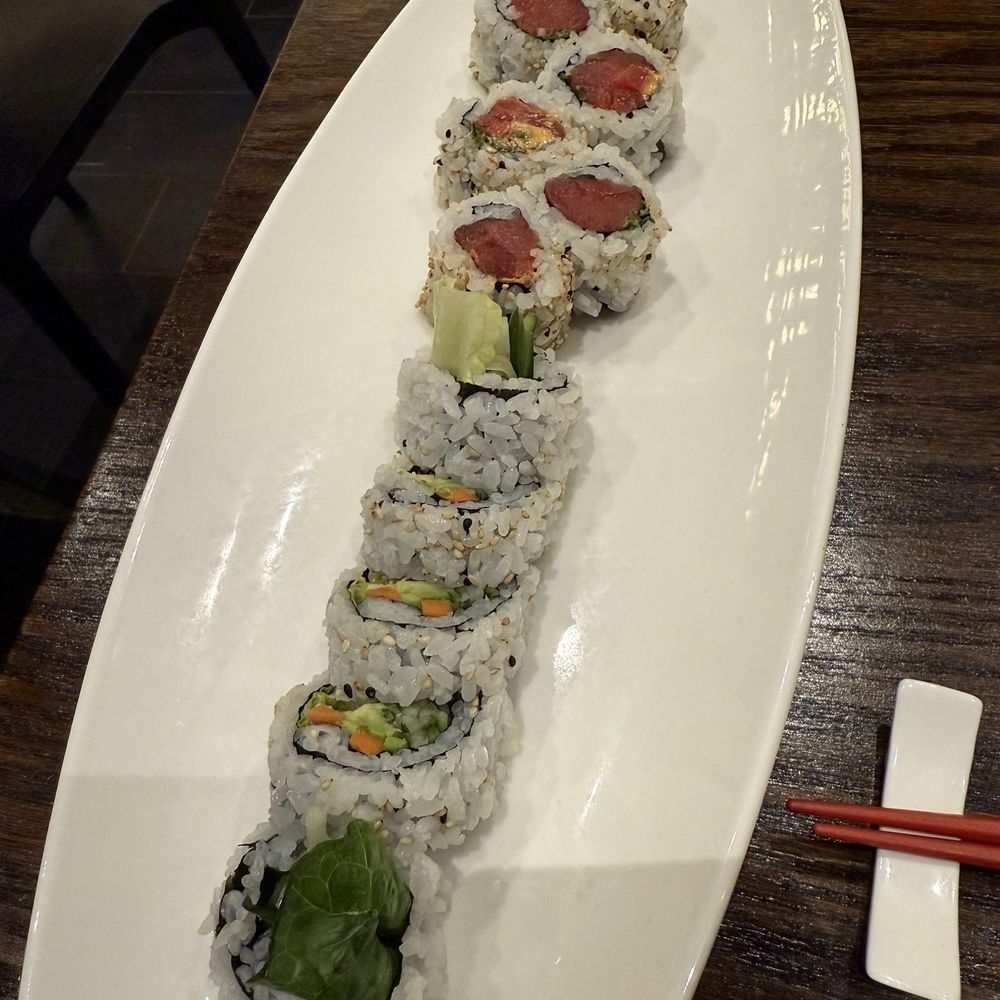 MM by Morimoto - Spicy tuna and vegetable roll - Japanese Near Me - Montclair, New Jersey MM by Morimoto - Spicy tuna and vegetable roll - Japanese Near Me - Montclair, New Jersey