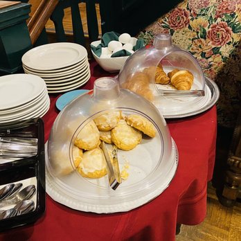 Petite Auberge - Hard-boiled eggs, scones, and croissants at breakfast (served two doors down at sister property, White Swan) - Hotels Near Me - San Francisco, California Petite Auberge - Hard-boiled eggs, scones, and croissants at breakfast (served two doors down at sister property, White Swan) - Hotels Near Me - San Francisco, California
