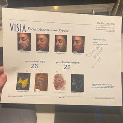 The Piazza Center - Visia / skin assessment with Devin!