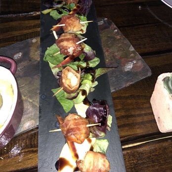 Le Patio - Bacon wrapped scallops - French Near Me - Wilton Manors, Florida