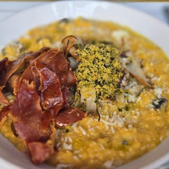 Fete - Milanese Butternut Squash Risotto ($28) - New American Near Me - Honolulu, Hawaii