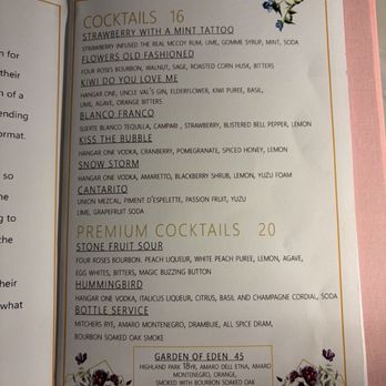 Flowers Saratoga - cocktail menu - Cocktail Bars Near Me - Saratoga, California Flowers Saratoga - cocktail menu - Cocktail Bars Near Me - Saratoga, California