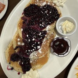 Double Blueberry Hotcakes
