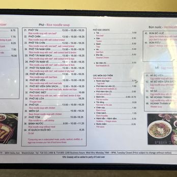 Pho 79 - Vietnamese Near Me - Westminster, California Pho 79 - Vietnamese Near Me - Westminster, California