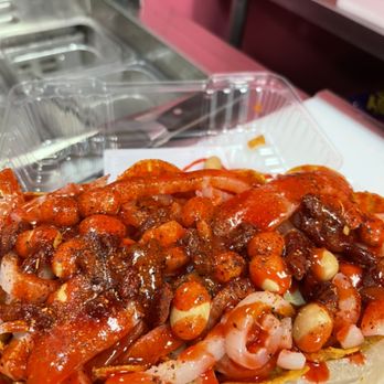 Coco Loco - TostiLoco, Tostito chips with pork rinds and fresh fruit topped with your favorite spices - Juice Bars & Smoothies Near Me - Tulare, California