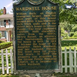 Wardwell House Marker - Wardwell House Historic Marker, front