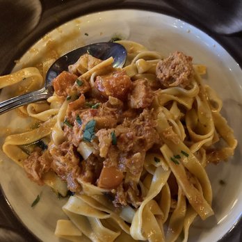 Sapori Trattoria - Fettuccine al Ragu di Astice (lobster) - Italian Near Me - Collingswood, New Jersey