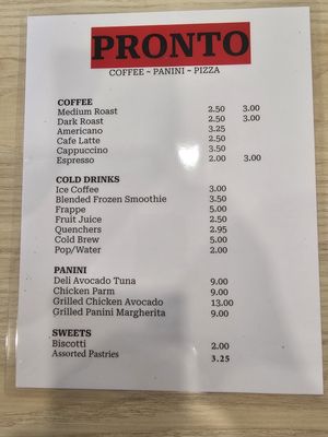 Menu photo 4 Cafe Pronto London, ON Menu photo 4 Cafe Pronto London, ON