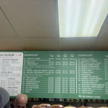Freddie's Sandwiches - menu - Sandwiches Near Me - San Francisco, California