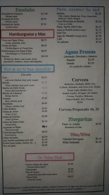 Menu photo 5 La Playita Restaurant Las Vegas, NV Menu photo 5 La Playita Restaurant Las Vegas, NV