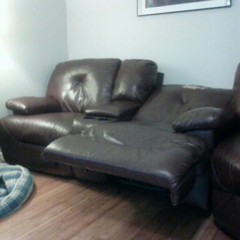 Ashley Store - ASHLEY FURNITURE QUALITY. MY SECTIONAL SOFA HAS BEEN THIS WAY SINCE 3/5/14. STILL WAITING FOR MY COURTESY REPLACEMENT MOTOR! - Furniture Stores Near Me - Houston, Texas