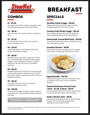 Menu photo 5 Stownut Donut & Diner Stow, OH Menu photo 5 Stownut Donut & Diner Stow, OH