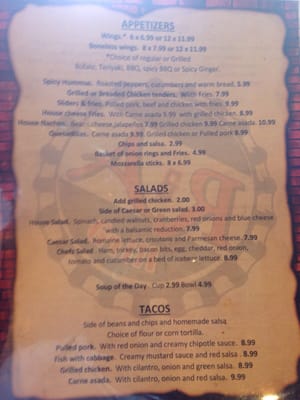 Menu photo 7 A & R Grill Yuma, AZ