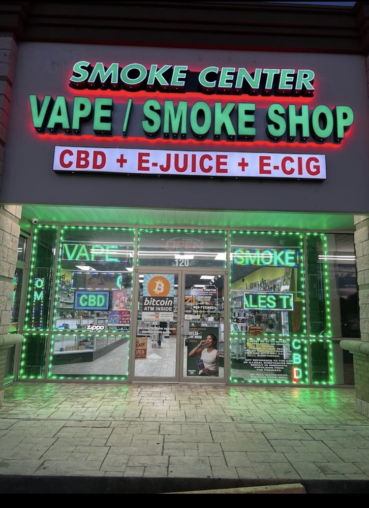 SMOKE CENTER Updated May 2024 1401 S Jefferson, Mount Pleasant