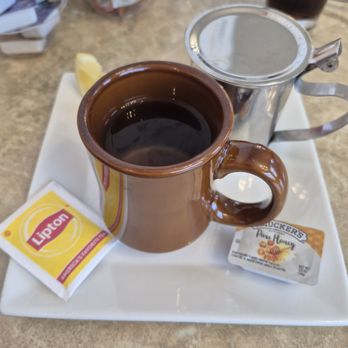 Moni's Restaurant - Tea for Me on such a chilly and rainy Thursday 5/1/2025 - Breakfast & Brunch Near Me - Macomb, Michigan
