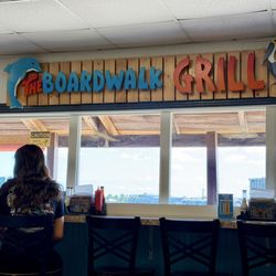 The Boardwalk Grill - Inside
