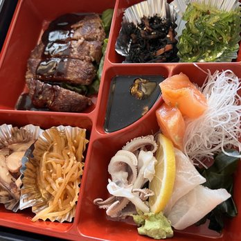 Sazan Restaurant - Hamburg steak bento - Japanese Near Me - Ardsley, New York