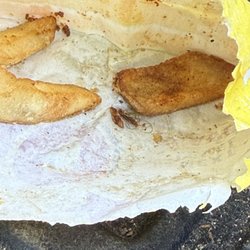 Bundle of fried hair in my fries