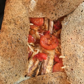 Little Breizh - Sardines from Brittany with tomatoes and cheese - Creperies Near Me - Paris, 75 Little Breizh - Sardines from Brittany with tomatoes and cheese - Creperies Near Me - Paris, 75