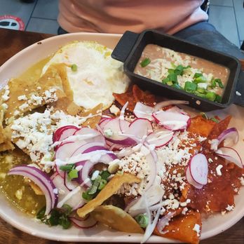 Gina's Kitchen +Catering - Chilaquiles verdes. - Breakfast & Brunch Near Me - Rancho Cucamonga, California