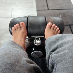 Jolie Nails And Spa, SC - Pedicure with brown sugar nail color