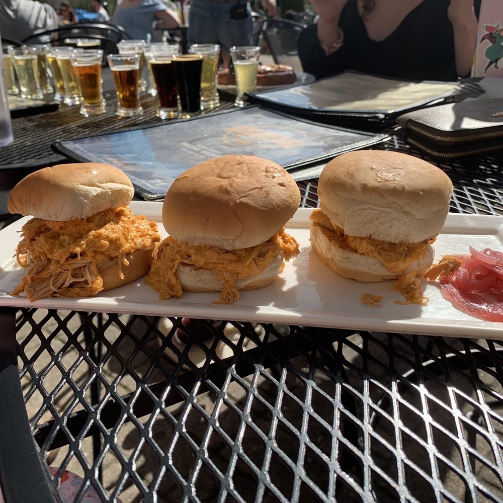 Blue Mountain Brewery - Buffalo chicken sliders - Brewpubs Near Me - Afton, Virginia Blue Mountain Brewery - Buffalo chicken sliders - Brewpubs Near Me - Afton, Virginia