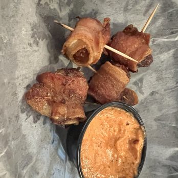 Bierock - Bacon wrapped dates, so good!! - American Near Me - Madison, Wisconsin