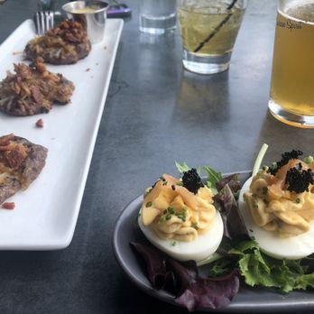 Driftless Glen Restaurant - Elk sliders no buns and deviled eggs - New American Near Me - Baraboo, Wisconsin Driftless Glen Restaurant - Elk sliders no buns and deviled eggs - New American Near Me - Baraboo, Wisconsin