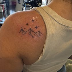 Controversy Ink - Mountain tattoo