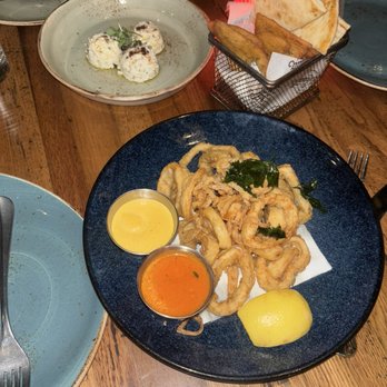 Taverna Veranda - Crispy calamari - Mediterranean Near Me - Edgewater, New Jersey