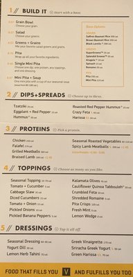 Menu photo 4 CAVA Plano, TX