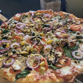 Palazzo's - Veggie pizza 16" Verdura Pizza - Italian Near Me - Houston, Texas
