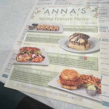 Anna's House - Westland - Menu - Breakfast & Brunch Near Me - Westland, Michigan