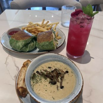 Little Corner Cafe - Mushroom Soup, Caesar wrap - Sandwiches Near Me - Glendale, California