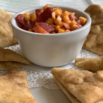 Turning Point - Fruit bruschetta. Amazzzzzing - Breakfast & Brunch Near Me - Long Branch, New Jersey